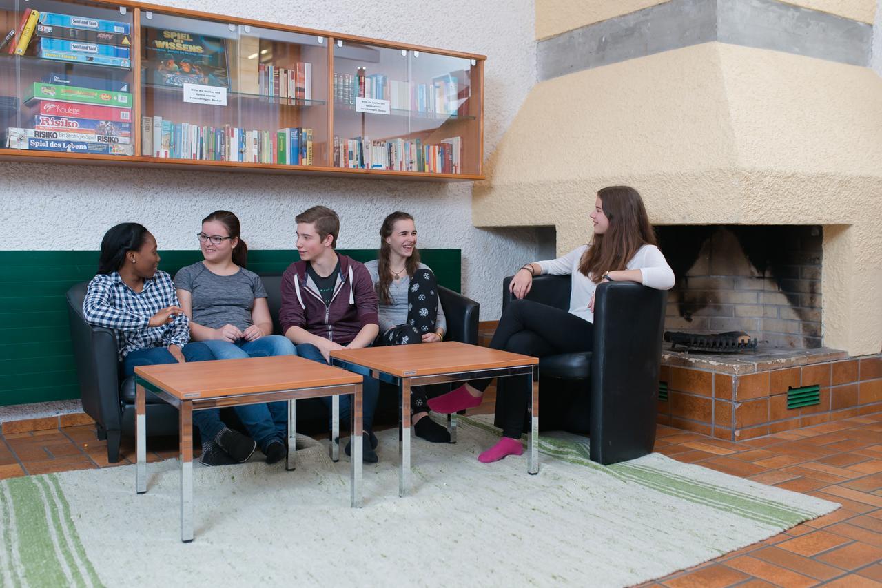באד לאונטלדן Hotel Sommerhaus Am Internats-Campus מראה חיצוני תמונה
